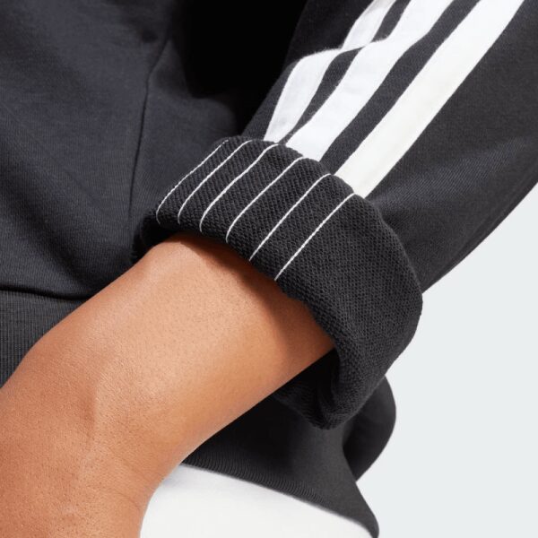 Womens Essentials 3-Stripes French Terry Sweatshirt