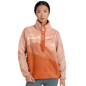 Women's Rosemary Overhead Fleece Orange