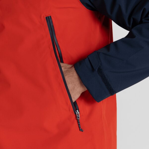 Men’s Maris 2.5L Stretch Waterproof Jacket Navy/Red