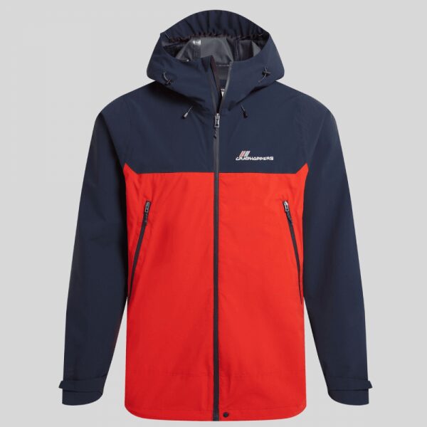 Men’s Maris 2.5L Stretch Waterproof Jacket Navy/Red
