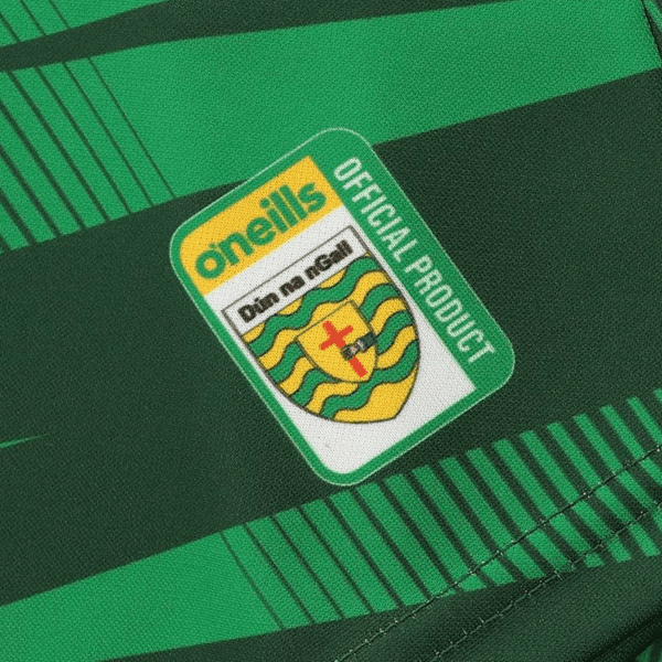 Kids Donegal GAA Short Sleeve Training Top Green
