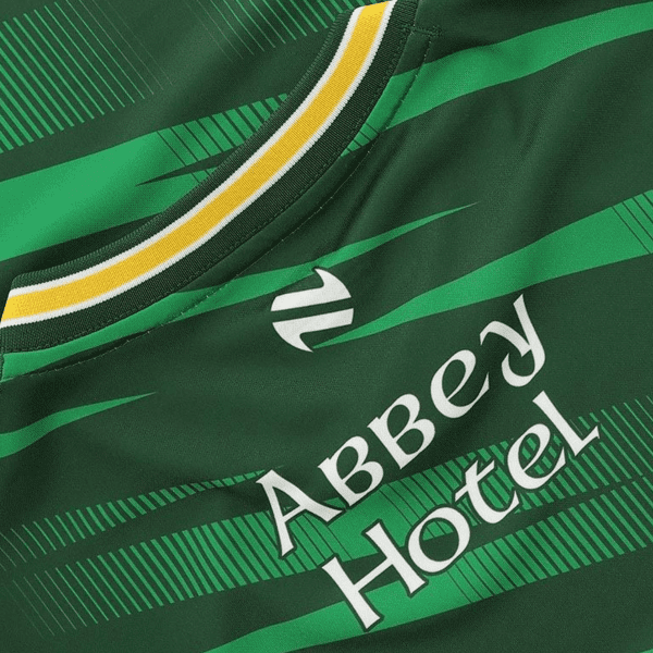Kids Donegal GAA Short Sleeve Training Top Green
