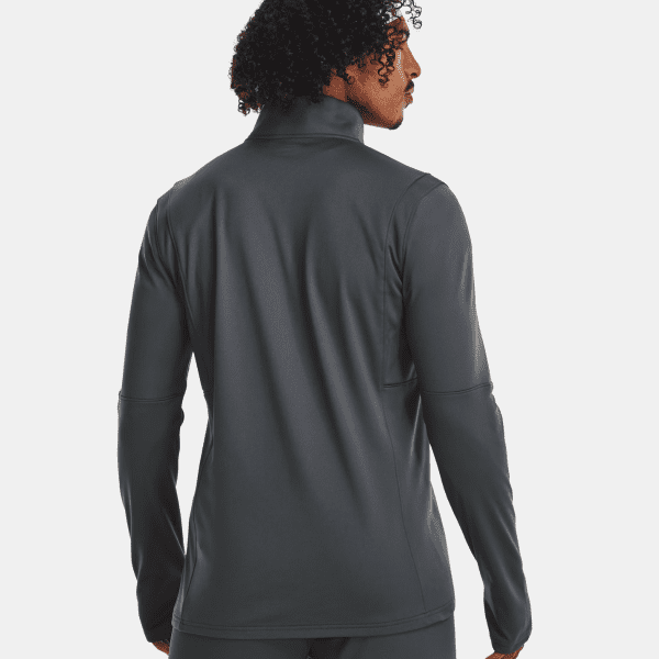 Mens UA Challenger Half Zip Grey