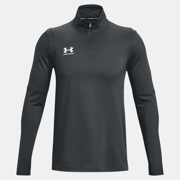 Mens UA Challenger Half Zip Grey