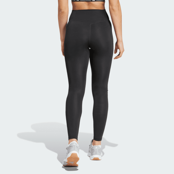 Womens Optime Essentials Stash Pocket Full-Length Leggings