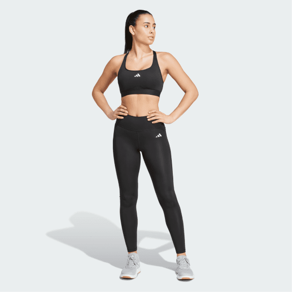 Womens Optime Essentials Stash Pocket Full-Length Leggings