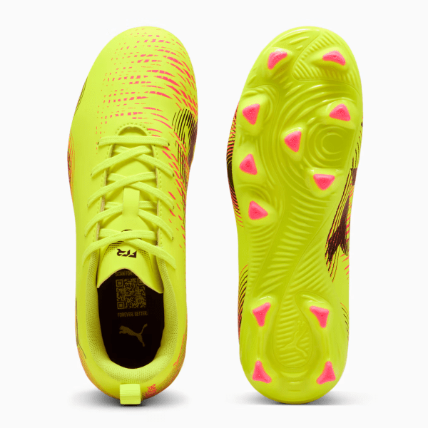 Junior Kids FUTURE 8 Play FG Football Boots Yellow