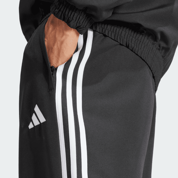 Mens Tiro 25 Essentials Woven Tracksuit Bottoms Black