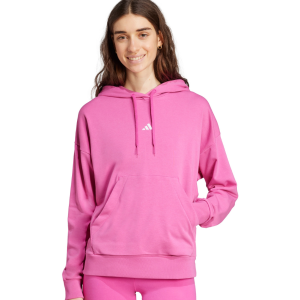 Womens Small Logo French Terry Hoodie Pink