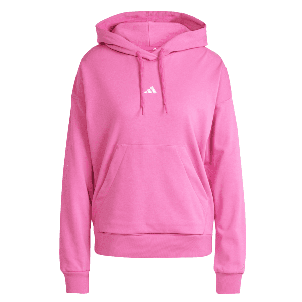 Womens Small Logo French Terry Hoodie Pink
