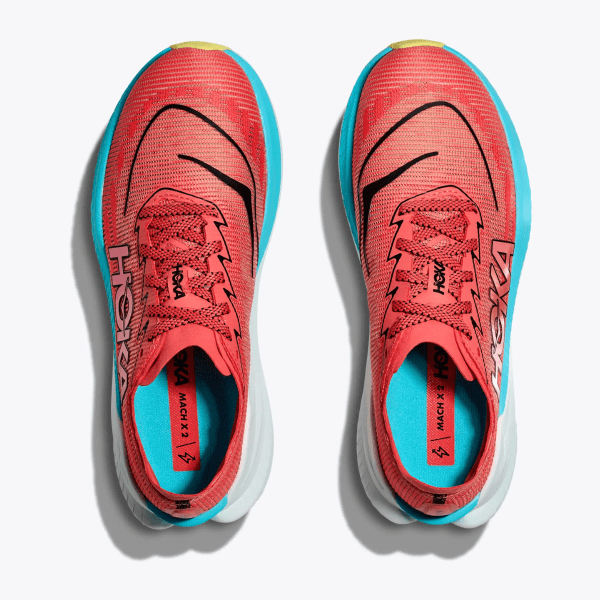Mens Mach X 2 Running Shoes Red