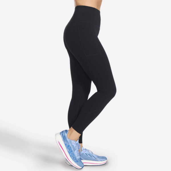 Womens GO WALK High Waisted 7/8 Black Legging