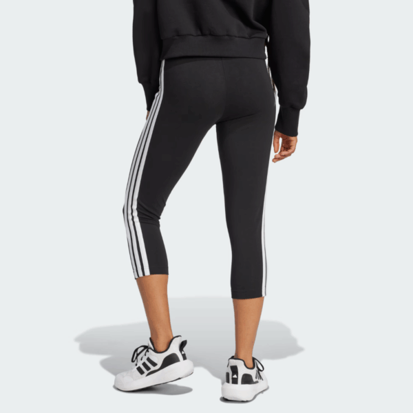 Womens Essentials 3-Stripes Leggings 3/4 Length