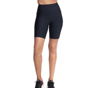 Womens GO FLEX RIB High Waisted 8 Inch Bike Short