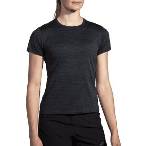 Womens Luxe Short Sleeve Tshirt Black