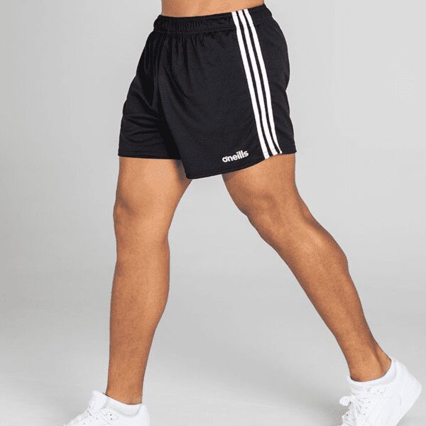 Mourne Gaelic Shorts Black/White