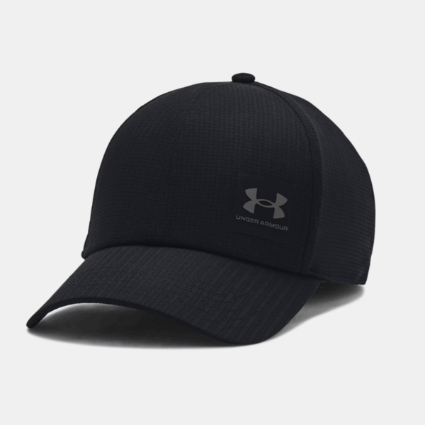 UA ArmourVent Low Black Hat