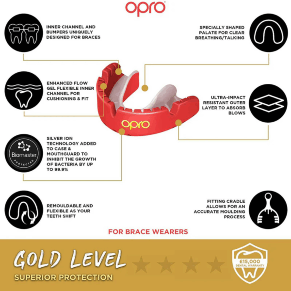 Adult Self-Fit Mouthguard For Braces