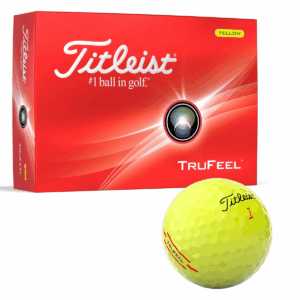2024 True Feel Golf Balls - Yellow