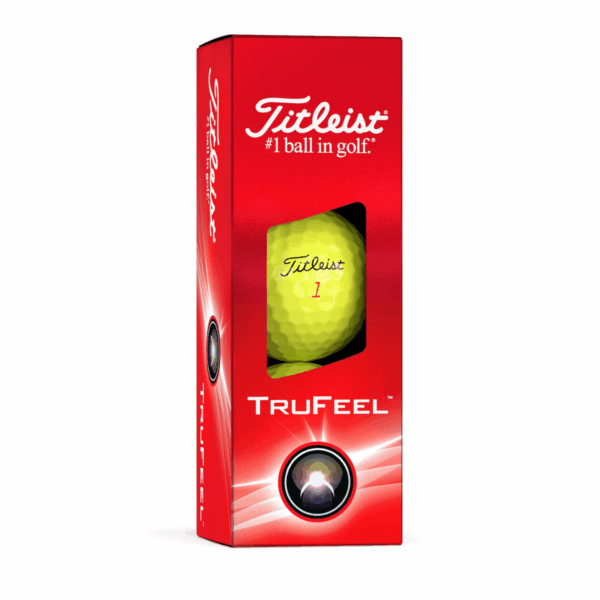 2024 True Feel Golf Balls – Yellow