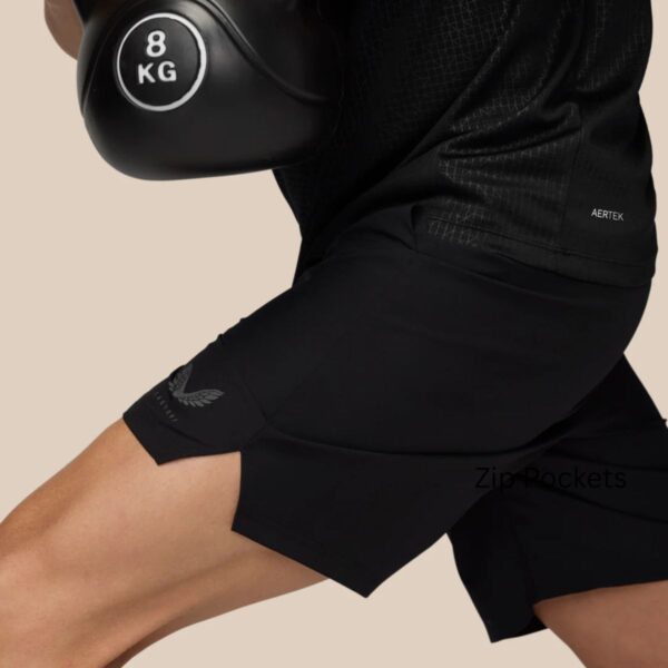 Mens Adapt Black Training Shorts
