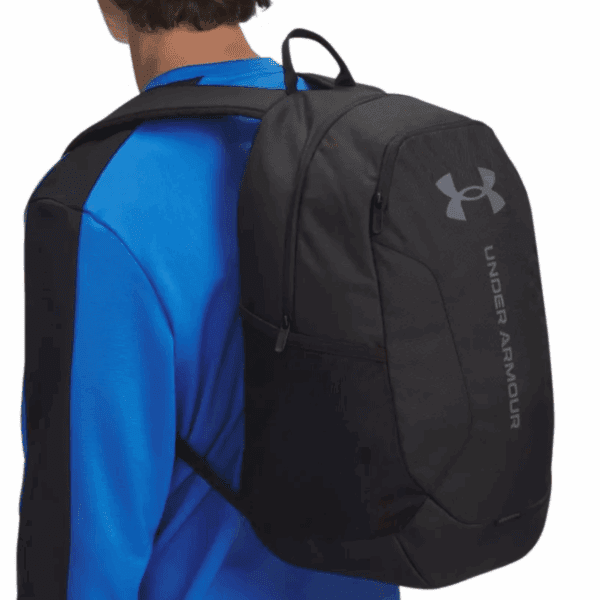 UA Hustle Lite Black Backpack