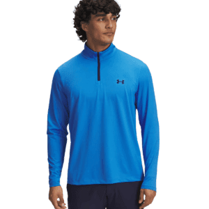 Mens Match Play Blue Half Zip