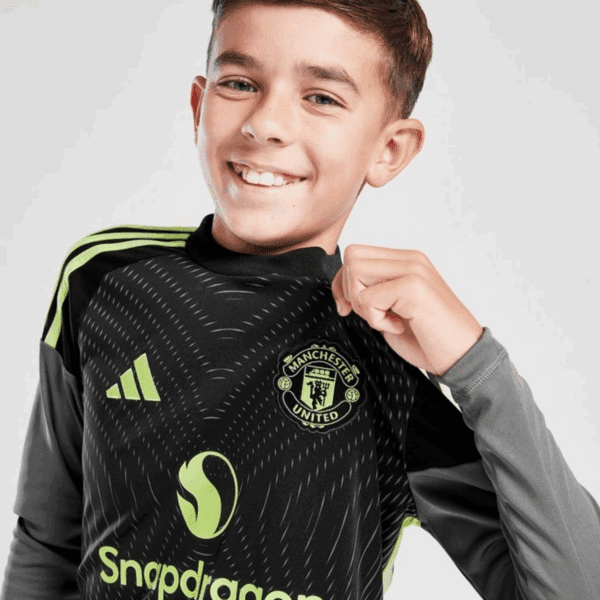 Kids Manchester United FC 25/26 Goalkeeper Jersey