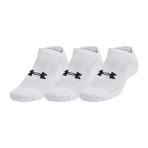 UA Training 3 Pack Cotton No Show Socks