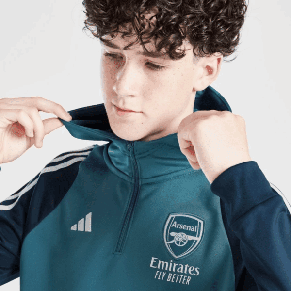 Kids Arsenal FC Training 25/26 Half Zip Hoodie