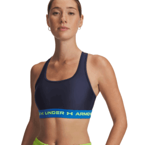 Womens Armour Mid Crossback Sports Bra