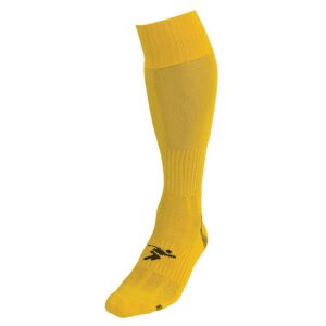 Plain Pro Football Socks Yellow