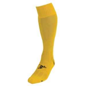Plain Pro Football Socks Yellow