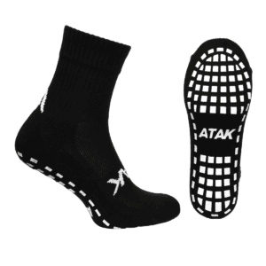Gripzlite Pro Mid Leg Black Grip Sock