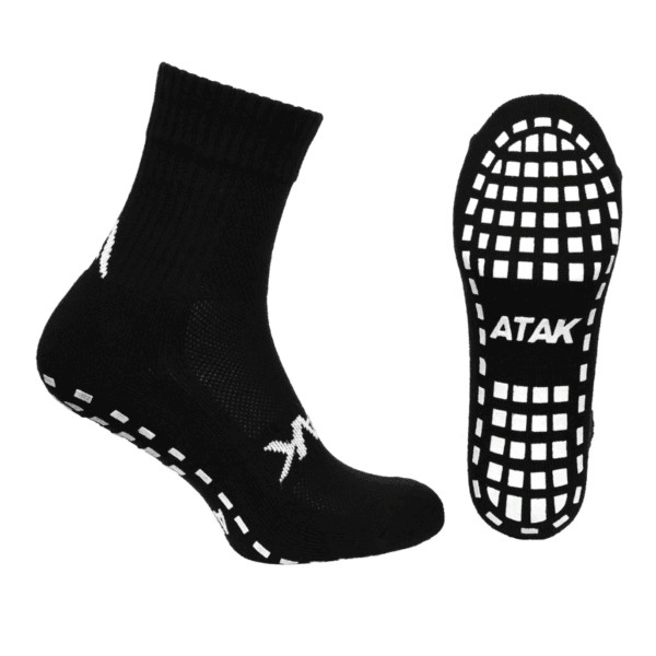 Gripzlite Pro Mid Leg Black Grip Sock