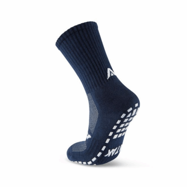 Midleg Navy Grip Socks