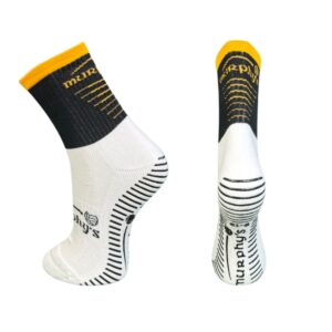 Pro Mid Grip Socks Black/Amber