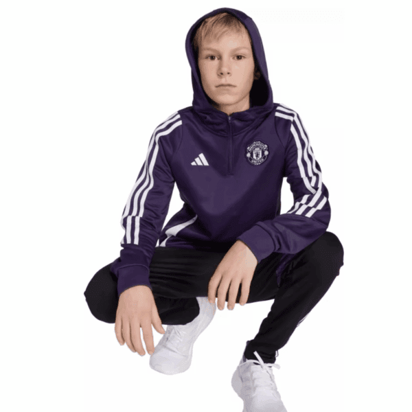 Kids Manchester United Navy Training Hoody