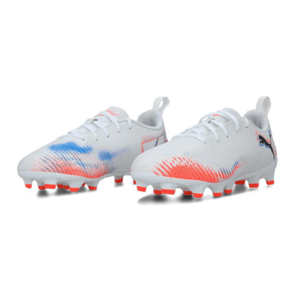 Kids Future 8 Play FG White Football Boots