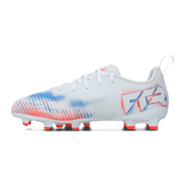 Kids Future 8 Play FG White Football Boots