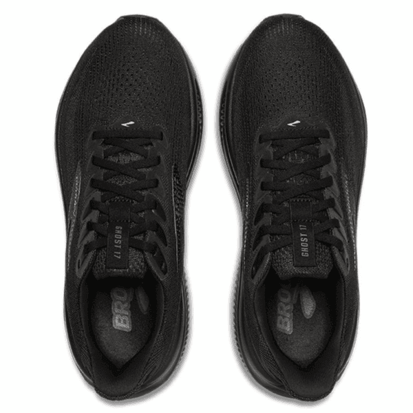 Mens Ghost 17 Wide Fit (2E) Black Running Shoes