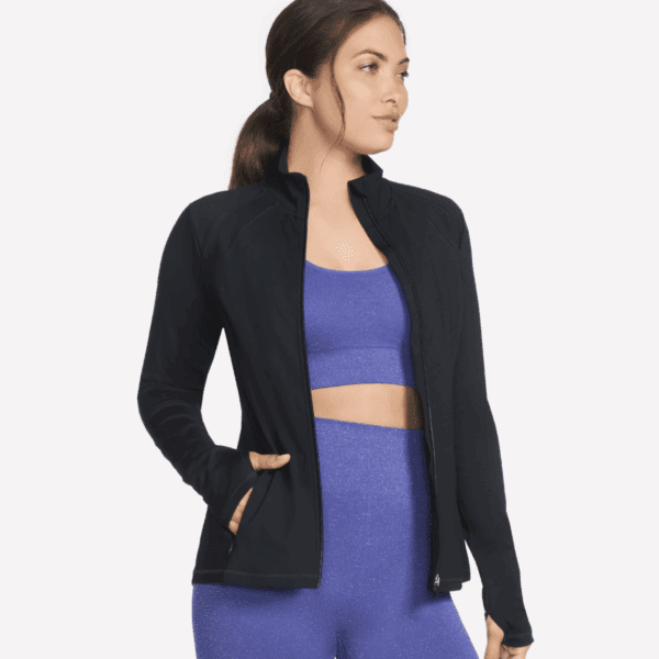 Womens GO WALK Black Jacket
