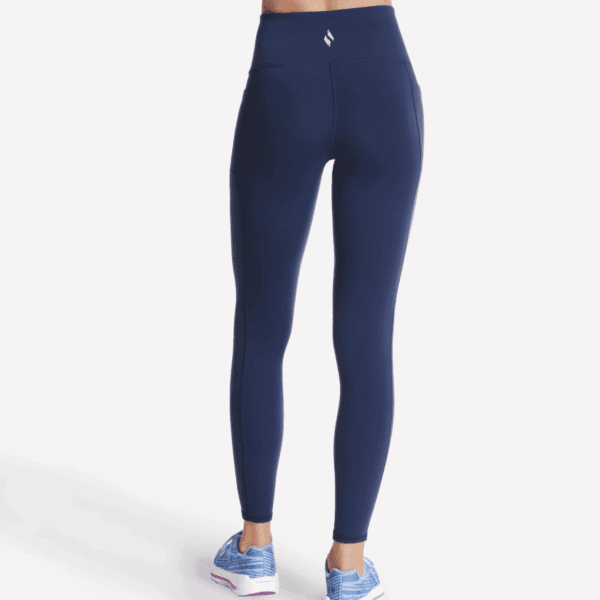 Womens GO WALK HW Navy Leggings