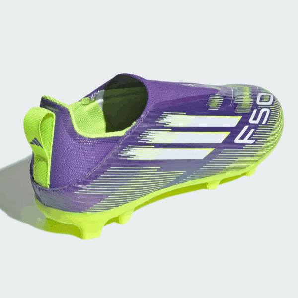 Kids F50 League Laceless FG Football Boots