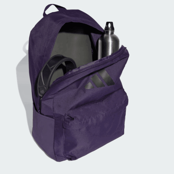 Classic 3 Bar Logo Purple Backpack
