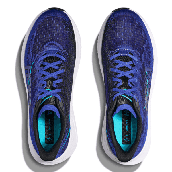 Mens Mach 6 Blue Running Shoes