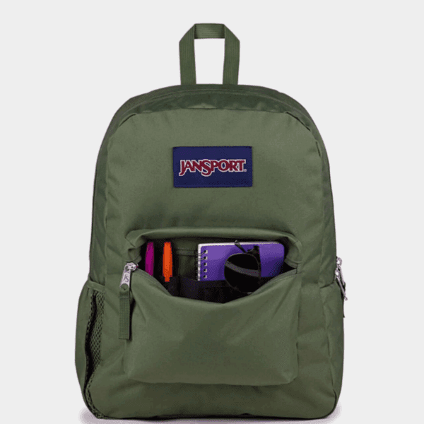 Cross Town Plus Green Backpack