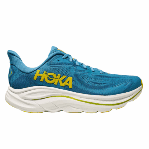 Mens Clifton 10 Blue Running Shoes (Wide Fit 2E)