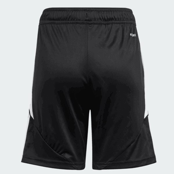 Kids Tiro 24 Black Training Shorts