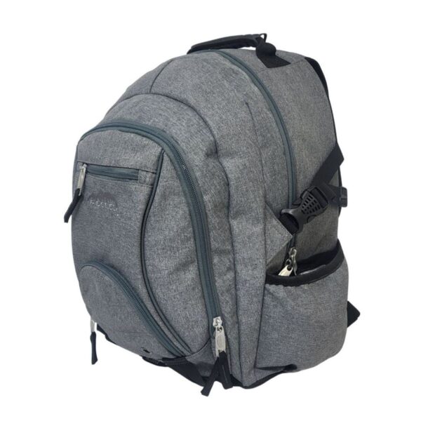 Bolton Grey Melange Backpack